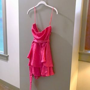 DAY&NIGHT ™️ hot pink, strapless romper